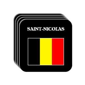  Belgium   SAINT NICOLAS Set of 4 Mini Mousepad Coasters 