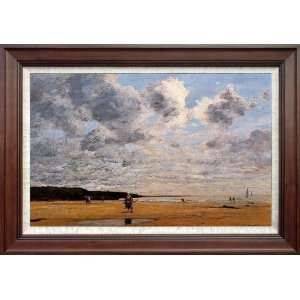  Hand Painted Oil Paintings Deauville Low Tide   Free 