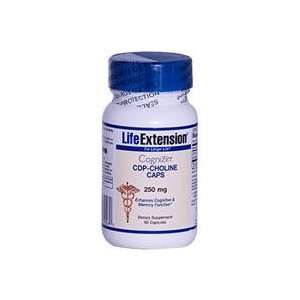 Life Extension Extension, Cognizin, CDP Choline Caps, 250 mg, 60 