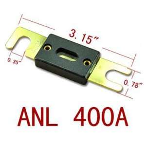   400A Car ANL Fuse Gold Plated For Car Audio Gauge