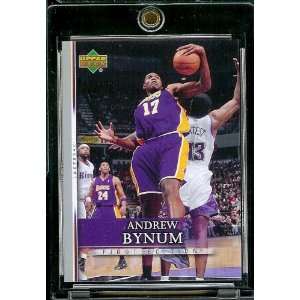  2007 08 Upper Deck First Edition # 42 Andrew Bynum   NBA 
