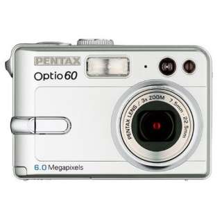  Pentax Optio 60 6MP Digital Camera with 3x Optical Zoom 