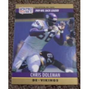   Chris Doleman # 18 NFL Football Sack Leader Card