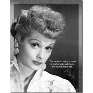  Lucille Ball Quote Metal Sign