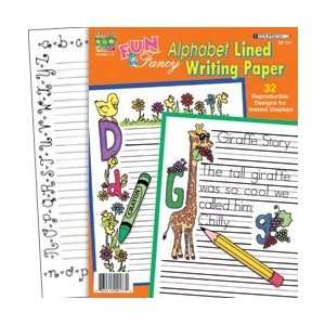  Lined Writing Paper Alphabet Design for Grades 1   3 by 