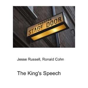  The Kings Speech Ronald Cohn Jesse Russell Books