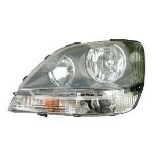 Lexus RX300 Black Housing Without Hid Headlight Headlamp Driver Side 