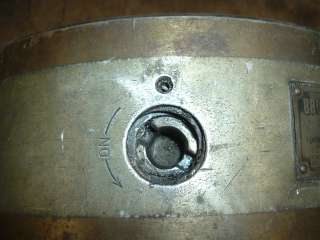 Brown & Sharpe 9 1/4 diameter round permanent magnetic chuck, #3 