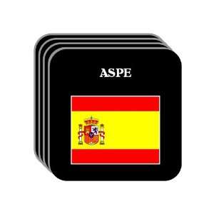  Spain [Espana]   ASPE Set of 4 Mini Mousepad Coasters 