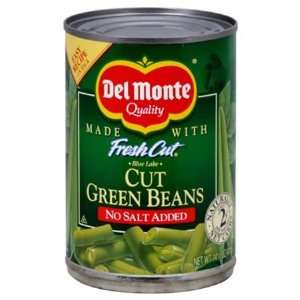 Del Monte Cut Green Beans   12 Pack  Grocery & Gourmet 