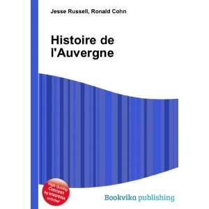  Histoire de lAuvergne Ronald Cohn Jesse Russell Books