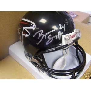 Bryan Scott Atlanta Falcons Signed Mini Helmet W/coa   Autographed NFL 