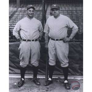  Lou Gehrig / Babe Ruth   Full Body / Pinstripes . Art 