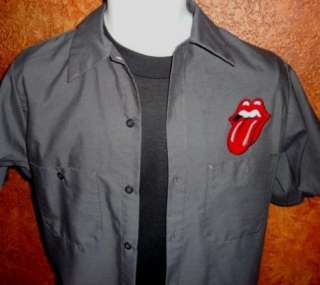 Rolling Stones Rock Work Shirt Small  