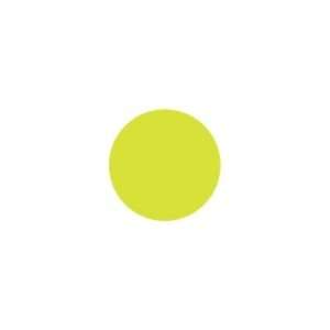  903003 3/4 Inch Plain Circle Labels Fluorescent Green 