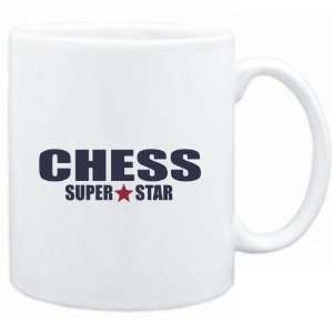  Mug White  SUPER STAR Chess  Sports