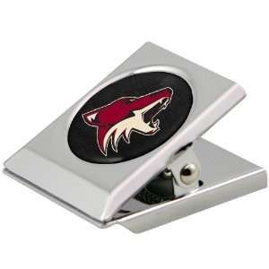  Phoenix Coyotes Silver Heavy Duty Magnetic Chip Clip 