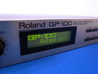 Roland GP 100 GUITAR PREAMP / PROCESSOR  