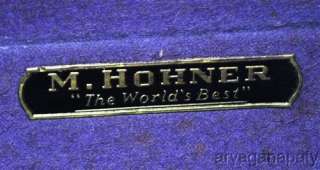 Vintage Carmen M. Hohner Accordion No. 85280 48/34 Key Excellent 