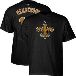 New Orleans Saints Tee  Reebok Devery Henderson New Orleans Saints 