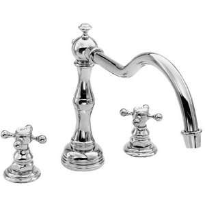   Brass Roman Tub Faucet, Cross Handles NB3 936 20