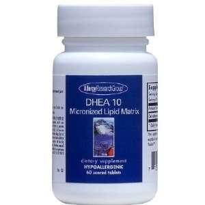  DHEA 10 mg Micronized Lipid Matrix 60 Scored Tablets 