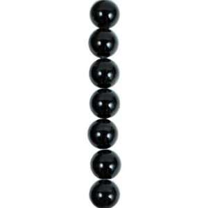  Beads 8mm Beads   18PK/Blackstone