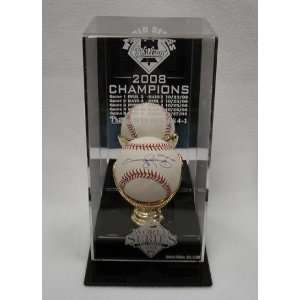  Autographed Jimmy Rollins baseball with MLB Authentication 