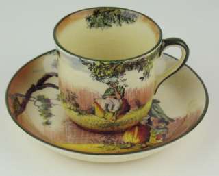 CUP & SAUCER Royal Doulton THE GLEANERS series ware  