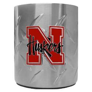  Nebraska Cornhuskers NCAA Diamond Plate Beverage Can 