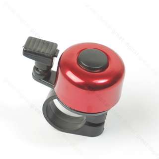Metal Ring Handlebar Bell Sound for Bike Bicycle Red  