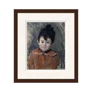 Michel Monet Au Bonnet A Pompon Framed Giclee Print 