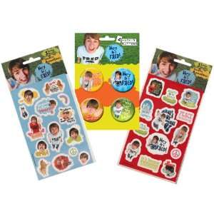  Fred Figglehorn Buttons & Stickers Combo Toys & Games