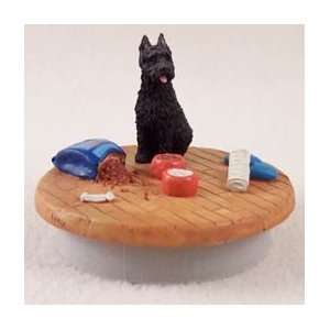  Bouvier des Flandres Candle Topper Tiny One A Day at Home 