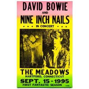  David Bowie And Nine Inch Nails Music MasterPoster Print 