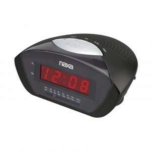  Naxa NRC 160 Digital Alarm Clock with AM/FM Radio and 