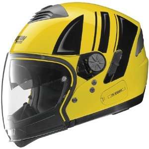  Nolan N43 Trilogy Motorrad Helmet Large  Yellow 