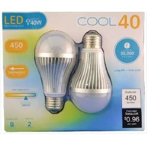 Watt Dimmable LED Bulb   450lm   40 Watt Replacement   Value Pack of 