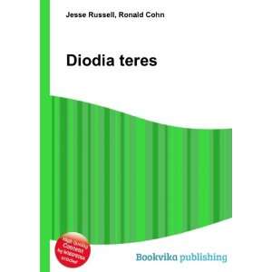 Diodia teres Ronald Cohn Jesse Russell  Books