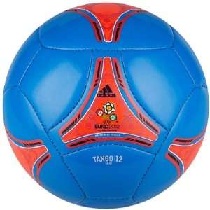  Adidas Euro 2012 Mini Soccer Ball (Bright Blue/Infrared 