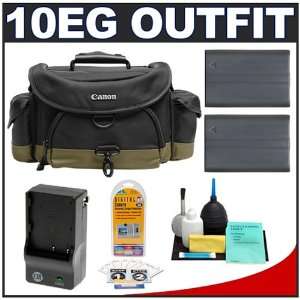  Canon 10EG Digital SLR Gadget Bag + Two BP 511a Batteries 