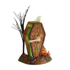 Dept 56 Halloween Dying To Get In Outhouse 4024037 New  