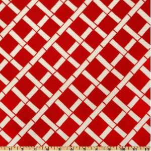   Outdoor Cadence American Red Fabric By The Yard Arts, Crafts & Sewing