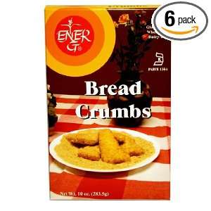 Ener G Foods Breadcrumbs, 10.01 Ounce (Pack of 6)  Grocery 