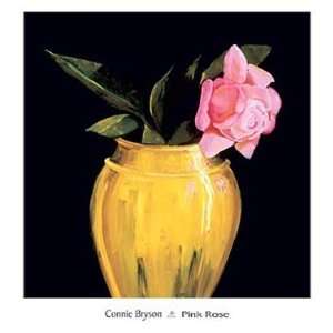    Pink Rose   Poster by Connie Bryson (13x14)