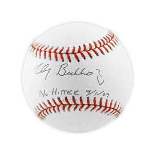  Clay Buchholz Autographed Baseball with No Hitter and Date 