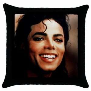  Cute Michael Jackson King of Pop Throw Pillow Case 