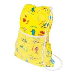  Bumkins Waterproof Tote Bag, Yellow Fish Baby