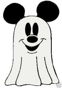 MICKEY MOUSE+EARS Halloween GHOST COSTUME Disney Pin  