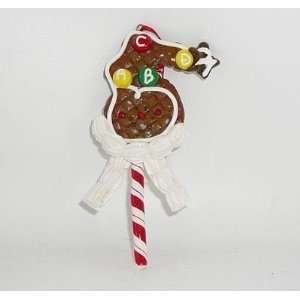  Enesco Gingerbread Design Lollipop Christmas Tree Ornament 